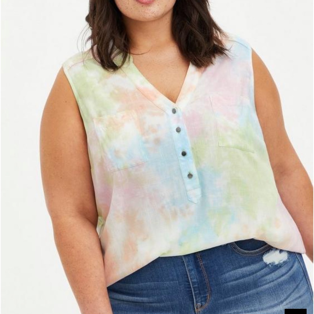 Torrid tie dye Harper size 5. Good used condition